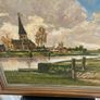 Price drop!! Beautiful original  oil painting , signed. Dutch landscape Image 5