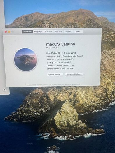 iMac (Retina 4K, 21.5-inch, 2017)