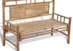 Garden Bench 120 cm Bamboo