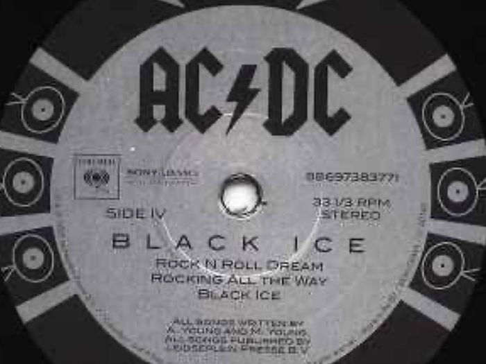AC/DC BLACK ICE ORIGINAL 2008 collectors limited edition 180gr gatefold vinyl record in mint condition