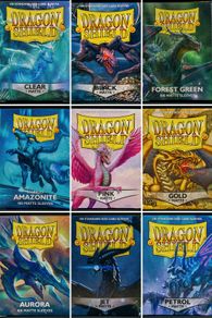 Multiple Colours Available - 1x Pack of 100 Matte Dragon Shield Card Sleeves Pokemon MTG Magic Lorcana