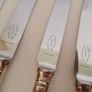 A1 Silverplate Cutlery, table Knives, George Butler Cavendish Image 2