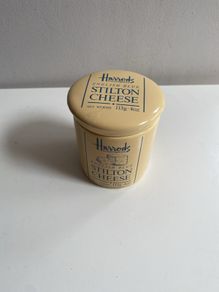 Reduced Little vintage Harrods Stilton Cheese pot