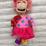 Zingzillas Panzee Soft Plush Cbeebies 2009 Mini approx. 22 cm. Vivid Used Dirty Please see photos Image 2