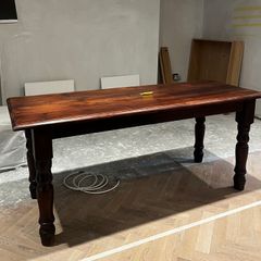 Solid Wood Farmhouse Console