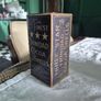 Antique Vintage Trindad cocoa shells cardboard packaging with product Image 8