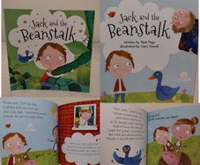 JACK AND THE BEANSTALK Classic Fairytale story book