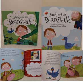 JACK AND THE BEANSTALK Classic Fairytale story book