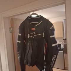 Alpinestars brand new racing leather jacket