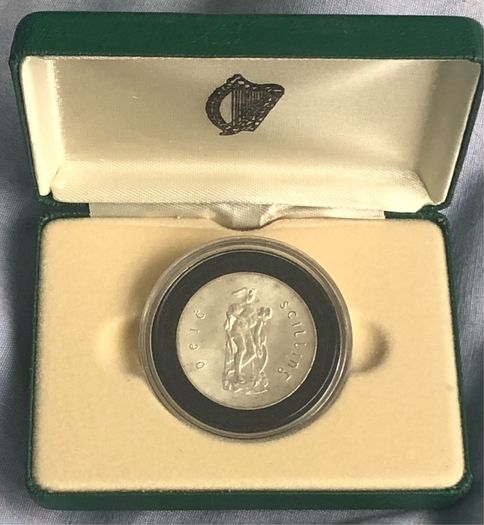 Irish silver ten shillings
