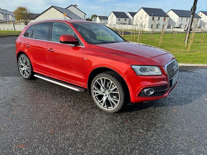 2016 Audi Q5 3L TDI S-Line Plus Automatic 4x4 Red
