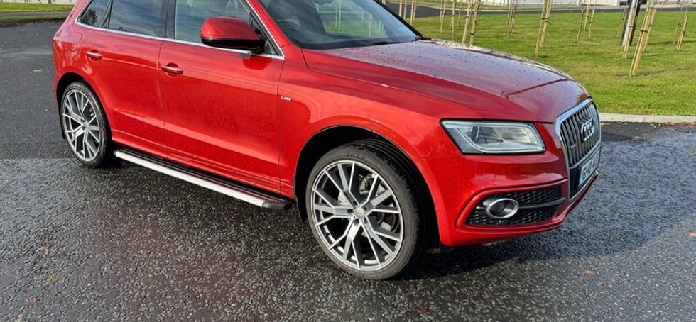 2016 Audi Q5 3L TDI S-Line Plus Automatic 4x4 Red