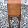 Antique Edwardian / 1920s Wooden Sewing Work Box on Stand Image 6