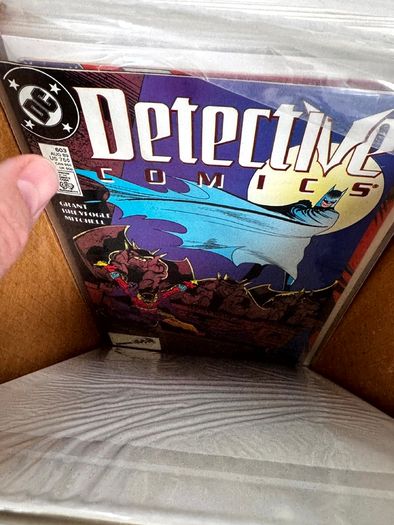 Detective Comics Batman Long Comic Box w 215 comics for Sale