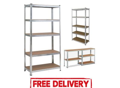 5 Layer Shelving / Racking Extra Deep Storage Units