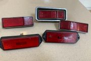 Fiat Ferrari Lamborghini 60's 70's USA Side markers