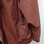 Vintage leather bomber jacket Image 5