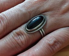 Sterling Silver Ring - Size O - Stamped for Silver (S03)