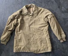 East-German Army winter coat Strichtarn (line camouflage pattern)