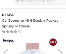 Pocket sprung gel mattress