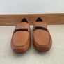 Aldo "Fildes" Leather Loafers - Cognac Tan - UK 8 / EU 42 - Brand New Image 2