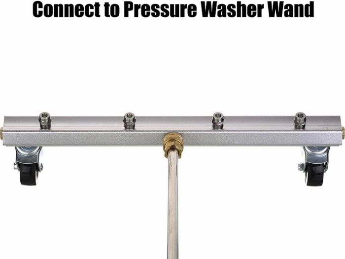 Pressure Washer Undercarriage Cleaner, Under Car Wash, with 45 Degree Angled Wand