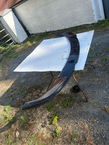 E60 maxton front splitter