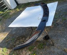 E60 maxton front splitter
