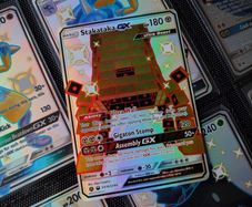 Stakataka GX ! Full Art ! Shiny Ultra Rare ! from Hidden Fates Set ! 2019 ! Pokemon Card !