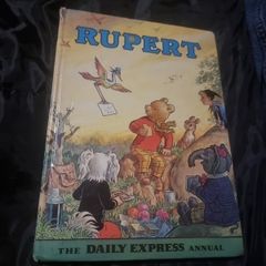Vintage Rupert Bear Daily Express Annual Hardback book from 1972