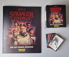 Panini Stranger Things One Last Strange Adventure Sticker Collection Bundle