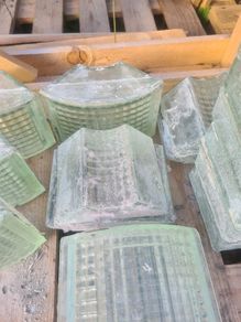 Vintage glass blocks