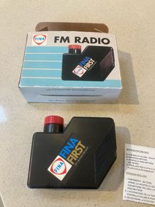 Fina Motor Oil Vintage FM Radio