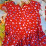 pumpkin patch red and blue dress Image 2