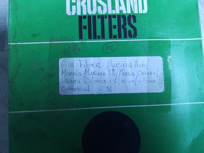 Austin A60 / Morris Marina Air Filter.