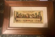 last supper wall plaque free postage