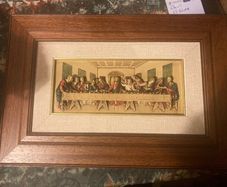 last supper wall plaque free postage