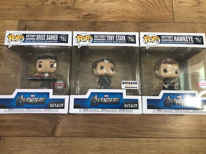 Marvel Avengers Victory Shawarma Funko Bundle (3 Pops)