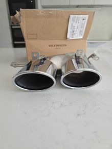 Mk7 golf r estate exhaust tip drivers side