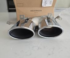 Mk7 golf r estate exhaust tip drivers side