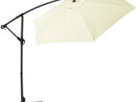 main image for ad Round Umbrella Base Weight Bag, Up to 50 lbs, Parasol Base Weights Bag with 2 Handles, Suitable for 3.15" Diameter of Outdoor Garden Patio Beach Cantilever or Flagpole