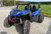 Electric ride-on UTV-MX buggy - blue