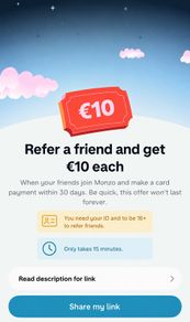 Free 10 quid (1/10 people)