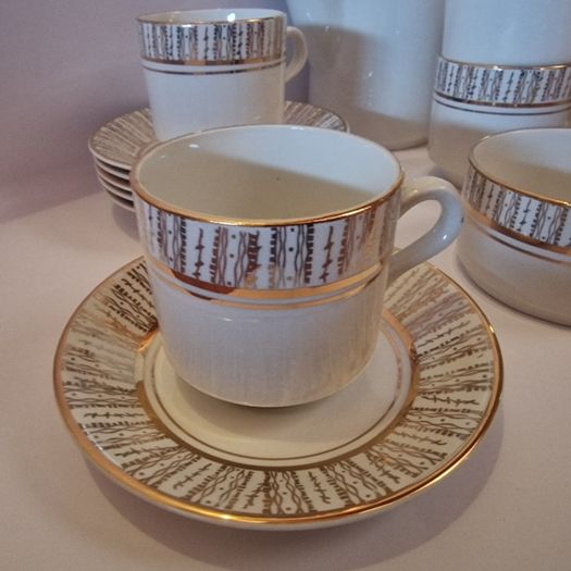 Rare 1960s Arklow Pottery Coffee Service