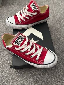 womens converse size uk 4 like new