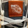 Vans Old Skool trainers in varsity canvas with blue suede Image 6