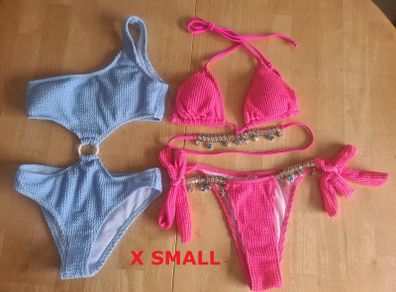 Bikini set and one piece swimsuit