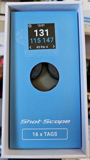 Shotscope V3 GPS watch & sensors