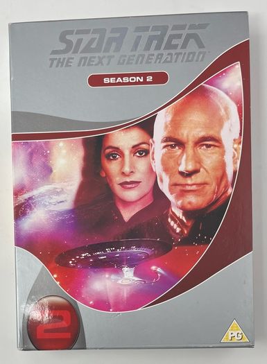 Star Trek The Next Generation 6-disc DVD Television Season 2.