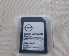 2026 Nissan Connect 3 Map Card